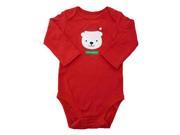 Carter s Infant Boys Red My First Christmas Creeper Polar Bear Bodysuit