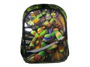 Teenage Mutant Ninja Turtles 3D Front Backpack School Travel Action Back Pack