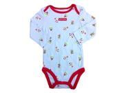 Carters Infant Boy Blue My First Christmas Creeper Holiday Bodysuit 0 3m