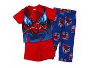 Marvel The Amazing Spider Man 2 Boys 3 Piece Pajama Sleepwear Set 8
