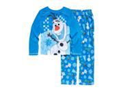 Disney Frozen Toddler Boys Olaf Pajamas Fleece Sleep Set 2T