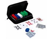 Cardinals Texas Hold Em Tournament Poker Set in Case with Chips Game