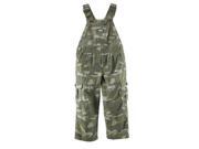 Osh Kosh B gosh Infant Toddler Boys Green Camouflage Overalls 18m