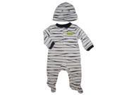 Carters Infant Unisex 2 PC Mummy Halloween Sleeper Cap Sleep Play Pajamas 3m