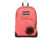 Jansport Overt Laptop Backpack Trans Coral Peach Puff 15 Sleeve Travel Pack
