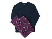 Northcrest Mens 2 Piece Grizzly Bear Sleepwear Pajama Set M