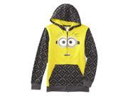 Despicable Me Boys Minion Made Zip Front Hoodie Sweatshirt X Large