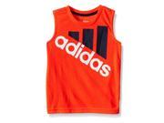 Adidas Boys Red Active Tank Top Sleeveless Shirt 6