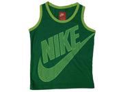 Nike Swoosh Boys Green Tank Top Sleeveless Shirt 4