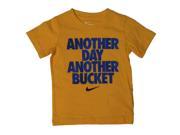 Nike Boys Yellow Another Day Another Bucket Basketball T Shirt 4