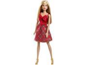 Barbie Holiday Dress Doll With Red Plaid Christmas Dress