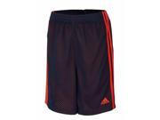 Adidas Little Boys Blue Orange Stripe Athletic Shorts Size 4