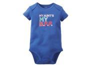 Carters Baby Clothing Outfit Girls My Aunt s My BFF Bodysuit Blue 6M
