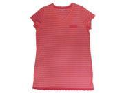 Covington Womens Striped Orange Polka Dot Sleepshirt Nightgown Sleep Shirt 1X