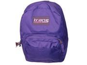 Jansport Trans Solid Purple Backpack Sport School Travel Pack