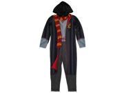 Harry Potter Mens Gryffindor Costume Union Suit Hooded Pajamas Large