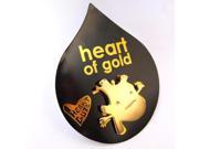 Heart Of Gold Lapel Pin Feel The Beat I Heart Guts