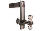 TRZ8SFP TRIMAX Razor Stainless Face 8 Adjustable Ball Mount Hitch