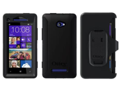 OtterBox HTC Windows Phone 8X Defender Series Black Case 77 24074