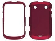 Ventev Soft Touch Snap On Case for Blackberry Bold Touch 9930 9900 Red