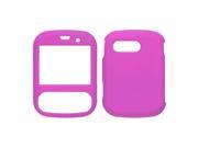 Soft Touch Snap On Case Hot Pink for LG Imprint MN240 Remarq LN240