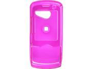 Wireless Solutions Snap On Case for LG LX 370 UX 370 MT 375 Lyric Force Dark Pink