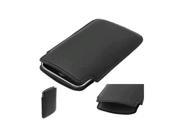OEM Palm Pre Pre Plus Leather Sleeve Case Black Bulk Packaging