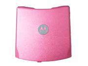 OEM Motorola RAZR V3 GSM Sandard Battery Door Pink AT T Logo