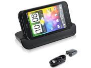 OEM HTC Desktop Cradle Charger for HTC DROID Incredible 2 Black HTC6350DTC