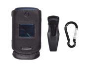 Wireless Solutions Clip On Case for Motorola EM330 Black