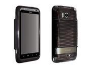 OEM Verizon HTC Thunderbolt ADR6400 High Gloss Silicone Cover for Extended Battery Black Bulk Packaging