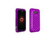 OEM Verizon High Gloss Silicone Case for HTC DROID Incredible 2 6350 Purple Bulk Packaging