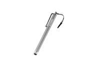 Cellet Touchscreen Stylus Pen with Easy Store 3.5mm Port Plug Included Silver