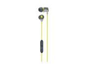 Skullcandy Riff Ear Bud with Mic for All 3.5mm Phones and Devices Hot Graylime