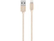 Belkin MIXIT UP 4ft Metallic Lightning to USB Cable Gold