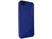 Technocel Solid Ying Yang Slider Skin for Apple iPhone 5 Blue