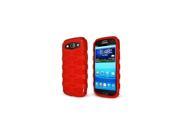 Sprint Rugged Slider Skin Case Cover Samsung Galaxy Siii Red SAL710SSRRD Z