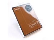 Impecca Genuine Leather SlimFlip Case for Apple iPad2 and 3 Brown