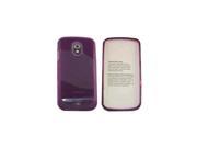 OEM Verizon High Gloss Silicone Cover Case for Samsung Galaxy Nexus i515 Purple