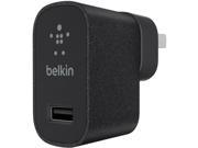 Belkin MIXIT Up Metallic 2.4A USB Home Charger Black