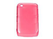 Verizon High Gloss Silicone Case for BlackBerry 8530 8520 Hot Pink