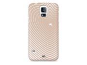 White Diamonds Heartbeat Case for Samsung Galaxy S5 Rose Gold