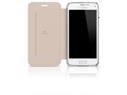 White Diamonds Crystal Booklet Case for Samsung Galaxy S5 Mini White