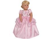 Doll Plush Royal Pink Princess Outfit One Size