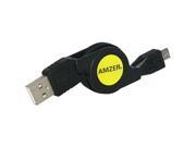 AmzerÂ® Micro USB Retractable Data Cable