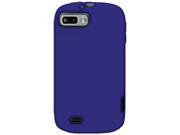 Amzer Silicone Skin Jelly Case Blue For ZTE Fury N850