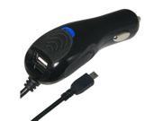Amzer® 2 in 1 Mini USB Car Charger with USB Charging Port
