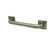 CLAREMONT 30 TETRAGON DR GRAB BAR 1 1 4 OD Satin Nickel Finish