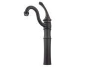 GEORGIAN VESSEL SINK FAUCET WITHOUT DRAIN Oil Rubbed Bronze Finish
