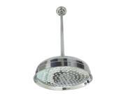 VICTORIAN 10 SHOWER HEAD W 17 CEILING SUPPORT Chrome Finish